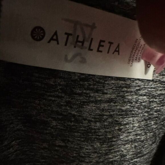 Athleta OM Yoga Wrap Women's One Size‎ Charcoal Gray Sleeveless Stretch Yoga - Picture 3 of 9